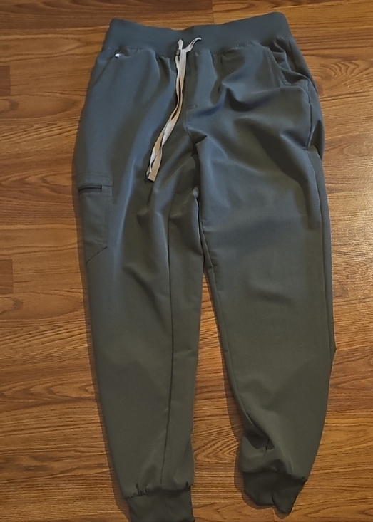 Figs Other - Figs Zamora High Waisted Scrubs- Moss Color, Small- Regular